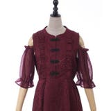 チャイナボタン肩あきワンピース | axes femme | 詳細画像21