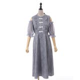 チャイナボタン肩あきワンピース | axes femme | 詳細画像3