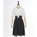 ボウタイドッキングワンピース | axes femme | 詳細画像14