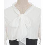 ボウタイドッキングワンピース | axes femme | 詳細画像19