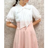 ボウタイドッキングワンピース | axes femme | 詳細画像2