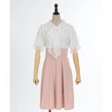 ボウタイドッキングワンピース | axes femme | 詳細画像23