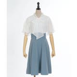 ボウタイドッキングワンピース | axes femme | 詳細画像5