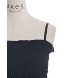 カップ付きシャーリングキャミ | axes femme | 詳細画像16 