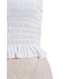 カップ付きシャーリングキャミ | axes femme | 詳細画像7 