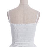 カップ付きシャーリングキャミ | axes femme | 詳細画像8 