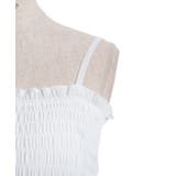 カップ付きシャーリングキャミ | axes femme | 詳細画像9 