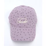 ロゴ刺繍フラワーキャップ | axes femme | 詳細画像13 