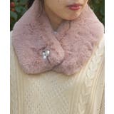 ピンク | パール付マグネットティペット | axes femme