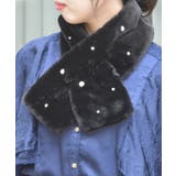 黒 | ランダムパールティペット | axes femme