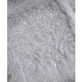 刺繍ファーティペット | axes femme | 詳細画像4 