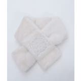 刺繍ファーティペット | axes femme | 詳細画像7 