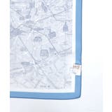 マップ柄大判スカーフ | axes femme | 詳細画像11 