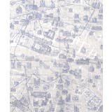 マップ柄大判スカーフ | axes femme | 詳細画像16 