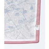 マップ柄大判スカーフ | axes femme | 詳細画像17 