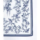 フラワースケッチ柄スカーフ | axes femme | 詳細画像7 