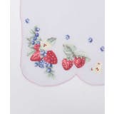 フルーツ刺繍ストール | axes femme | 詳細画像8 