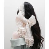 ローズフラワーレースストール | axes femme | 詳細画像4 