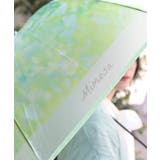 水彩グラデ柄半透明長傘 | axes femme | 詳細画像4 