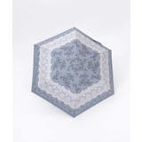 レース柄晴雨兼用折りたたみ傘 | axes femme | 詳細画像5 
