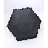 軽量フリルＵＶ折りたたみ傘 | axes femme | 詳細画像11 