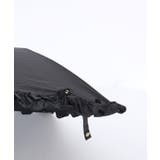 軽量フリルＵＶ折りたたみ傘 | axes femme | 詳細画像12 