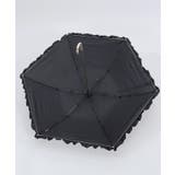 軽量フリルＵＶ折りたたみ傘 | axes femme | 詳細画像6 