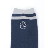ロゴ刺繍入りラインソックス | axes femme | 詳細画像12