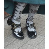 ローズレース風柄タイツ | axes femme | 詳細画像1 