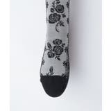 ローズレース風柄タイツ | axes femme | 詳細画像11 