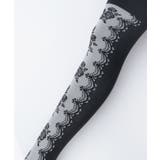 ローズレース風柄タイツ | axes femme | 詳細画像8 