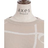 リボン柄ニットプルオーバー | axes femme | 詳細画像28