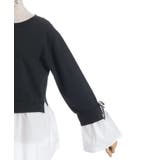 布帛ドッキングプルオーバー | axes femme | 詳細画像25 