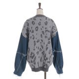 デニムドッキングカーディガン | axes femme | 詳細画像10