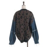 デニムドッキングカーディガン | axes femme | 詳細画像17