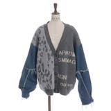 デニムドッキングカーディガン | axes femme | 詳細画像8