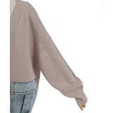 デニムポケットカーディガン | axes femme | 詳細画像15 