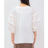 タックスリーブTシャツ | axes femme | 詳細画像3