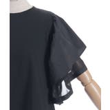フレア袖Tシャツ | axes femme | 詳細画像19