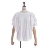 フレア袖Tシャツ | axes femme | 詳細画像4