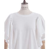 フレア袖Tシャツ | axes femme | 詳細画像7