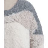 ランダム配色ニット | axes femme | 詳細画像18