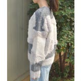 ランダム配色ニット | axes femme | 詳細画像2