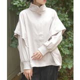 グレージュ | スタンドネックブルゾン | axes femme