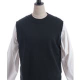 シャツレイヤードニット | axes femme | 詳細画像16 