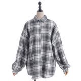 ニット重ねチェックシャツ | axes femme | 詳細画像15 