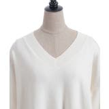 Vネックニット | axes femme | 詳細画像17