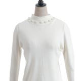 パールデザインニット | axes femme | 詳細画像20 