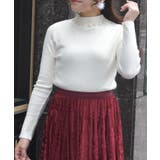 パールデザインニット | axes femme | 詳細画像5 