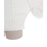 袖ファーポンチョ | axes femme | 詳細画像12 